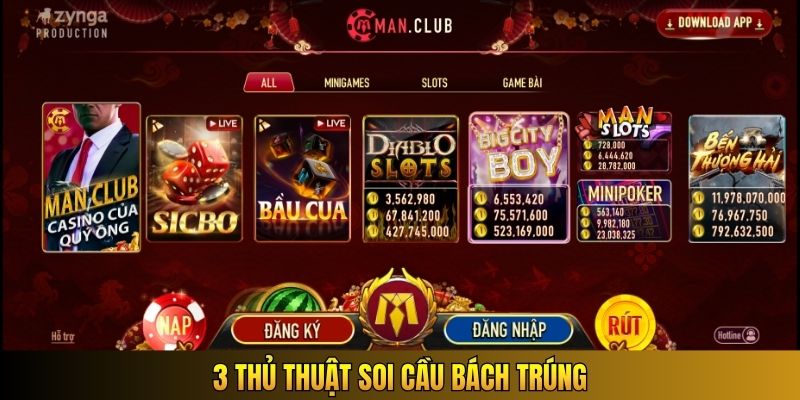 3 thủ thuật soi cầu bách trúng