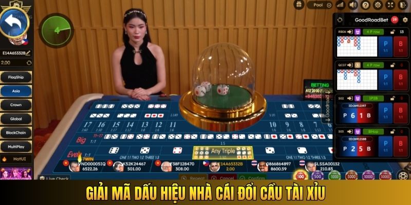 Cách soi dấu hiệu nhà cái đổi cầu Tài Xỉu