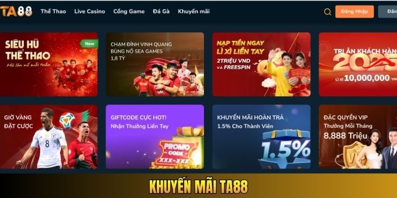 khuyến mãi Ta88