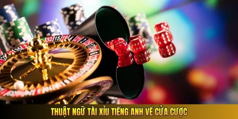 Thuật ngữ Tài Xỉu tiếng Anh về cửa cược